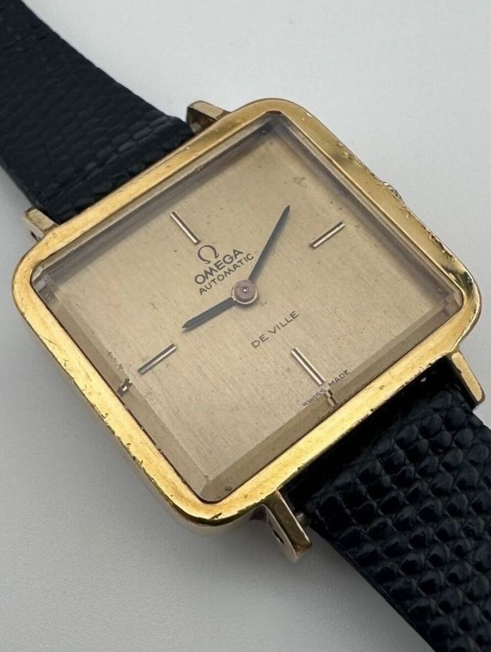 Vintage Omega De Ville Automatic 26mm Gold Plated Women’s Watch 551.0061